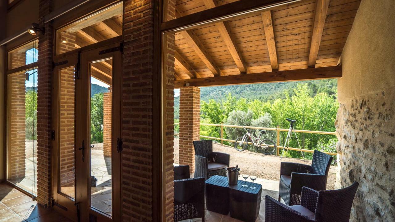 Masia El Mirador Del Tiempo Castellote Eksteriør bilde