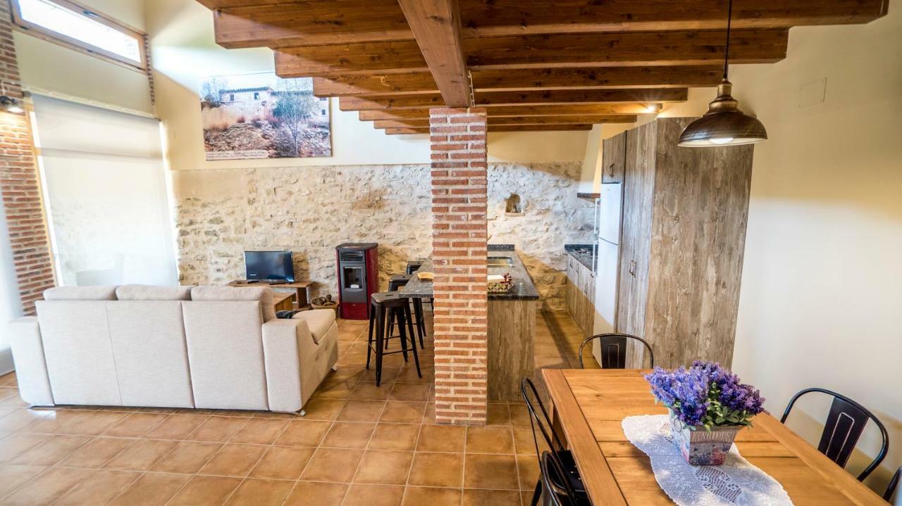 Masia El Mirador Del Tiempo Castellote Eksteriør bilde