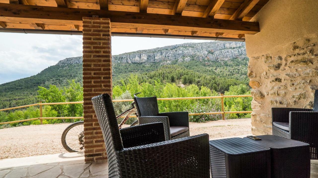 Masia El Mirador Del Tiempo Castellote Eksteriør bilde